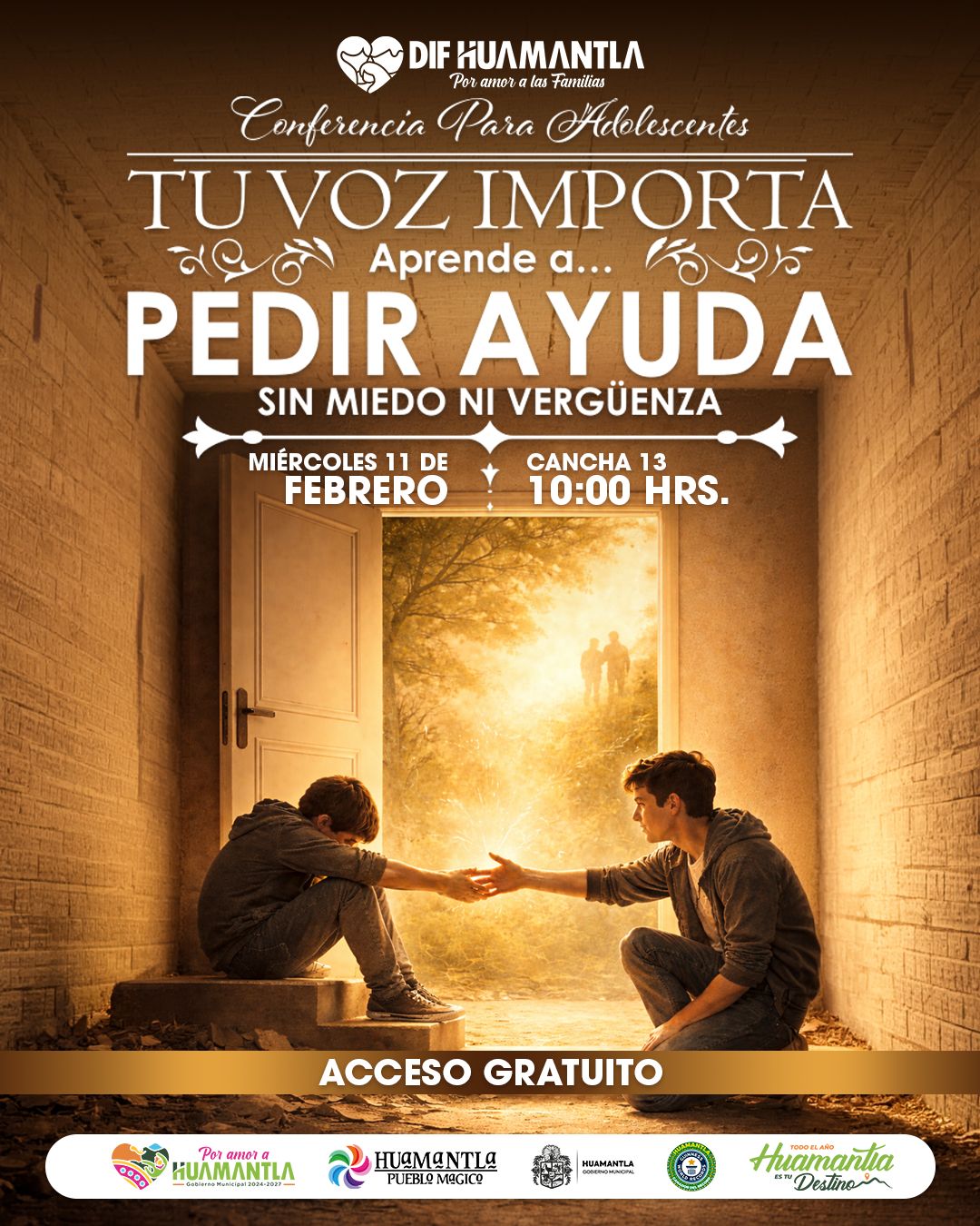 Gobierno municipal y DIF Huamantla abren espacios de escucha y orientación para sus juventudes